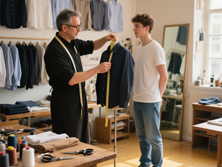 衬衫定制全流程