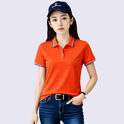 210g潮流冰感间色短袖POLO衫CF1819
