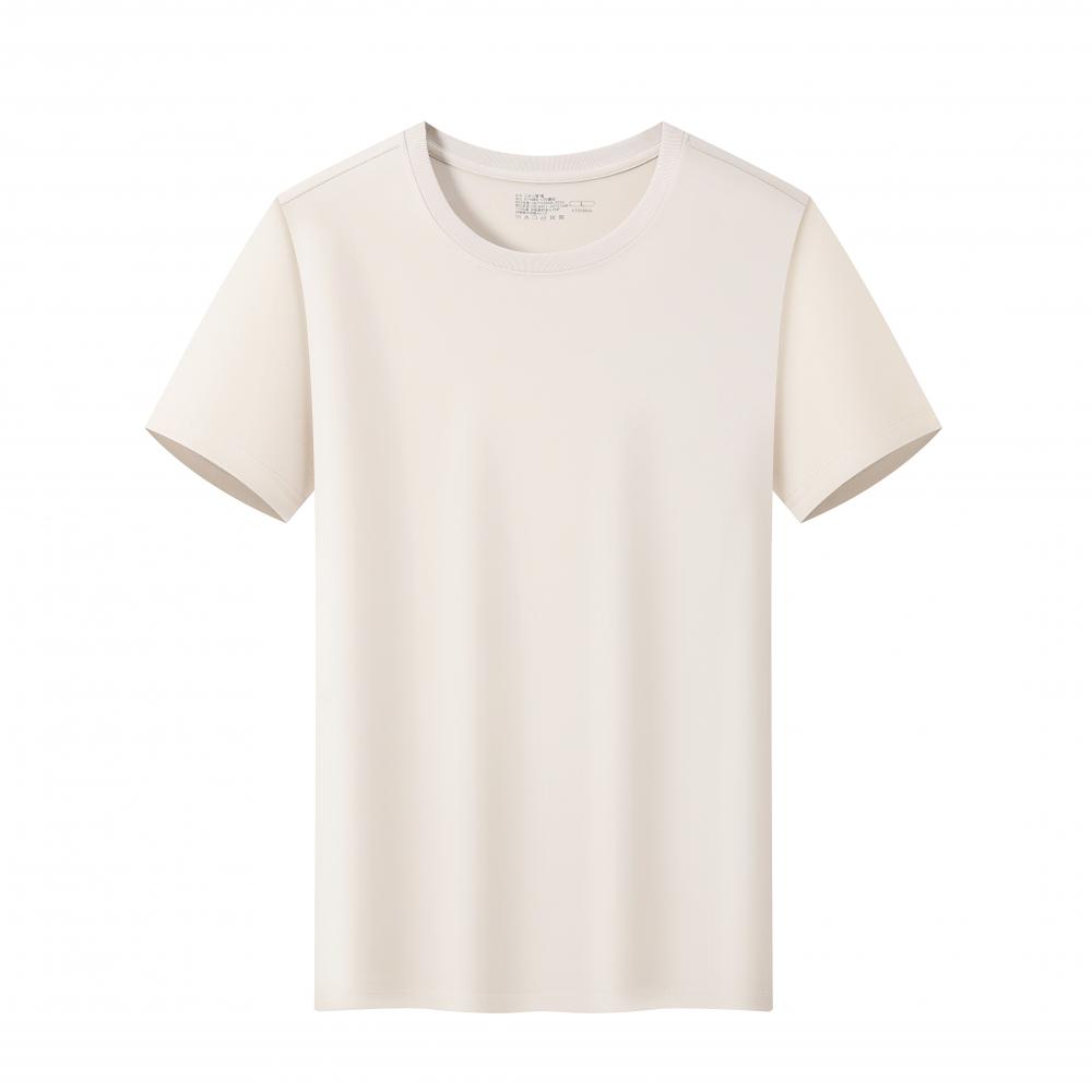 6607纯色圆领T恤